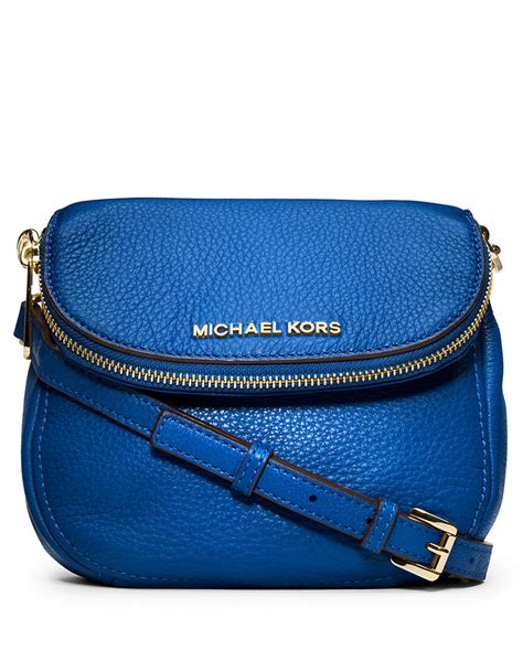 michael kors light blue crossbody bag|Michael Kors shoulder bag blue.